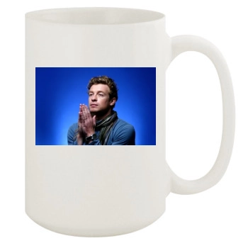 Simon Baker 15oz White Mug