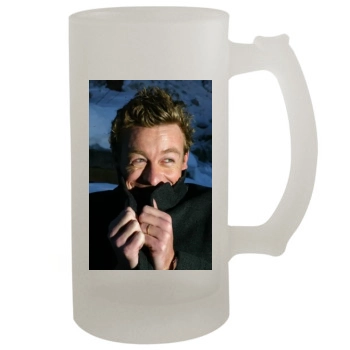 Simon Baker 16oz Frosted Beer Stein