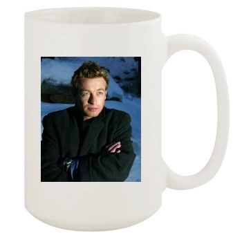 Simon Baker 15oz White Mug