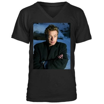 Simon Baker Men's V-Neck T-Shirt