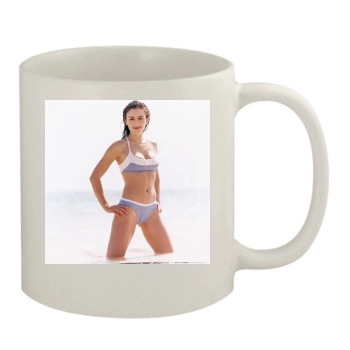 Elizabeth Hurley 11oz White Mug