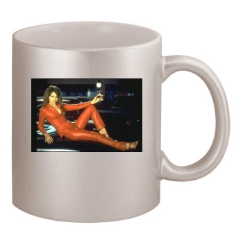 Elizabeth Hurley 11oz Metallic Silver Mug