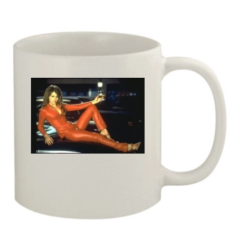 Elizabeth Hurley 11oz White Mug