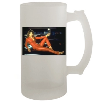 Elizabeth Hurley 16oz Frosted Beer Stein