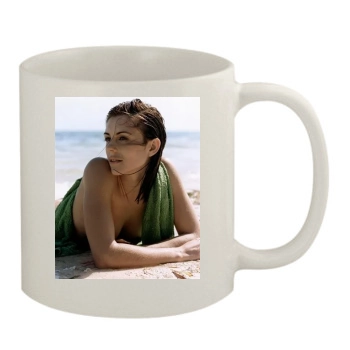 Elizabeth Hurley 11oz White Mug