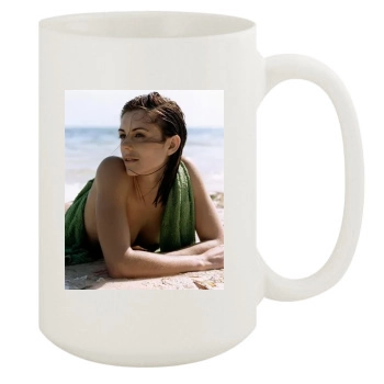 Elizabeth Hurley 15oz White Mug