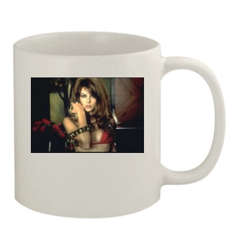 Elizabeth Hurley 11oz White Mug