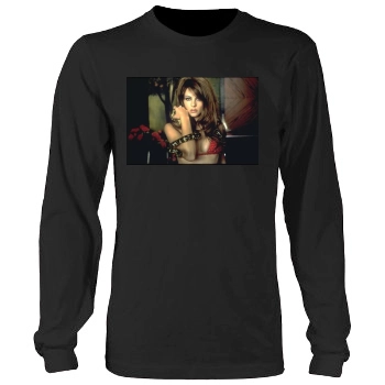 Elizabeth Hurley Men's Heavy Long Sleeve TShirt