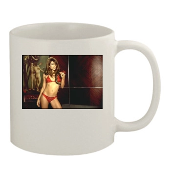 Elizabeth Hurley 11oz White Mug