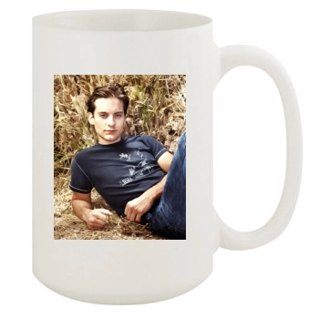 Tobey Maguire 15oz White Mug