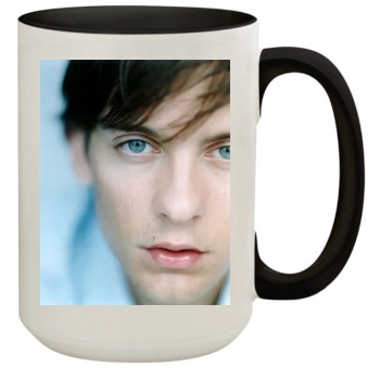 Tobey Maguire 15oz Colored Inner & Handle Mug