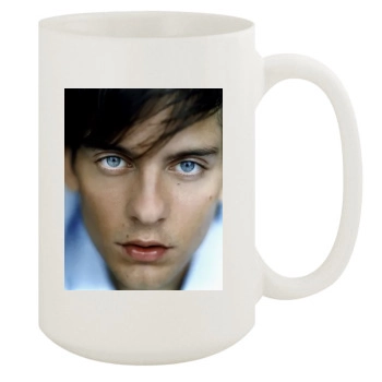 Tobey Maguire 15oz White Mug