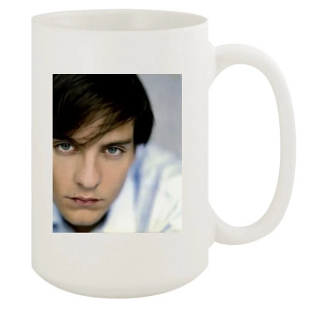 Tobey Maguire 15oz White Mug