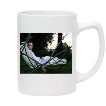 Tobey Maguire 14oz White Statesman Mug