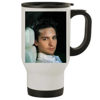 Tobey Maguire Stainless Steel Travel Mug