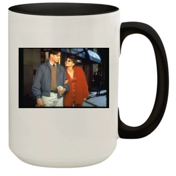 Elizabeth Hurley 15oz Colored Inner & Handle Mug