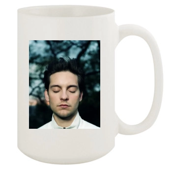 Tobey Maguire 15oz White Mug