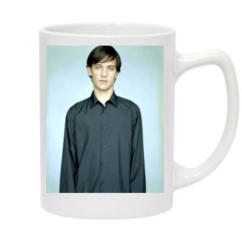 Tobey Maguire 14oz White Statesman Mug