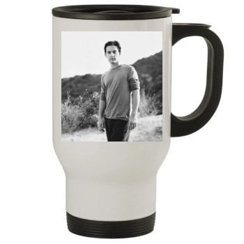 Tobey Maguire Stainless Steel Travel Mug