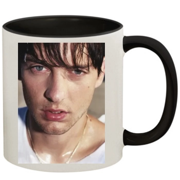 Tobey Maguire 11oz Colored Inner & Handle Mug