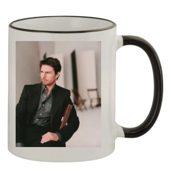 Tom Cruise 11oz Colored Rim & Handle Mug