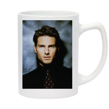 Tom Cruise 14oz White Statesman Mug