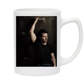 Tom Cruise 14oz White Statesman Mug