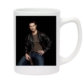 Tom Cruise 14oz White Statesman Mug