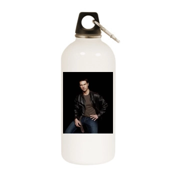 Tom Cruise White Water Bottle With Carabiner