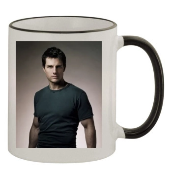 Tom Cruise 11oz Colored Rim & Handle Mug