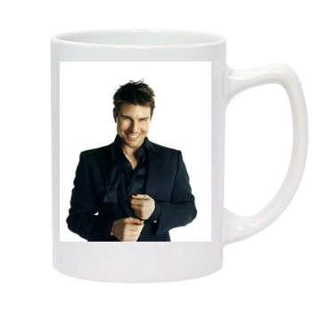 Tom Cruise 14oz White Statesman Mug