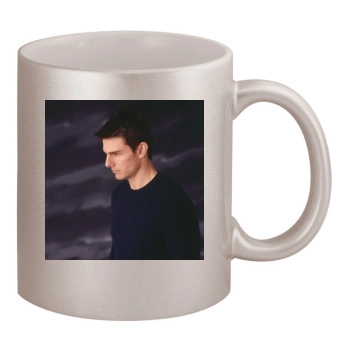 Tom Cruise 11oz Metallic Silver Mug