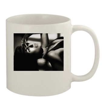 Elizabeth Hurley 11oz White Mug