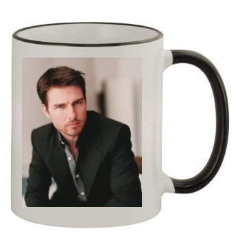 Tom Cruise 11oz Colored Rim & Handle Mug