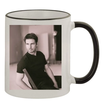 Tom Cruise 11oz Colored Rim & Handle Mug