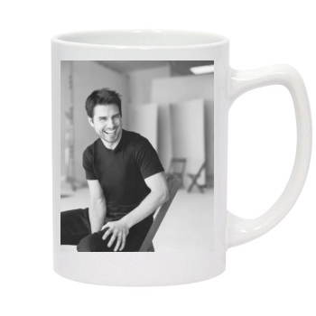 Tom Cruise 14oz White Statesman Mug