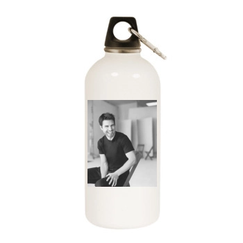 Tom Cruise White Water Bottle With Carabiner