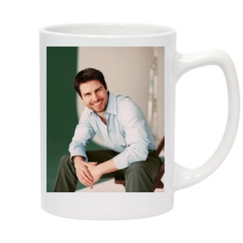 Tom Cruise 14oz White Statesman Mug