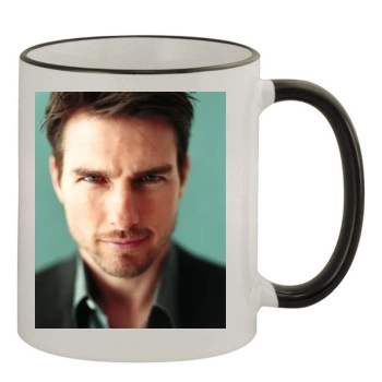 Tom Cruise 11oz Colored Rim & Handle Mug