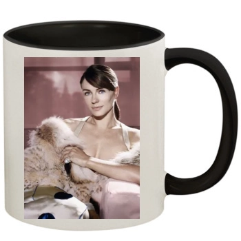 Elizabeth Hurley 11oz Colored Inner & Handle Mug