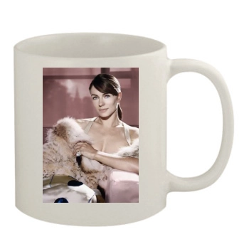 Elizabeth Hurley 11oz White Mug