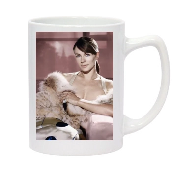 Elizabeth Hurley 14oz White Statesman Mug