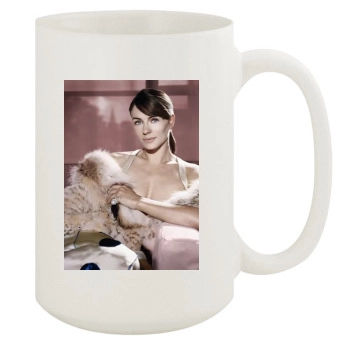 Elizabeth Hurley 15oz White Mug