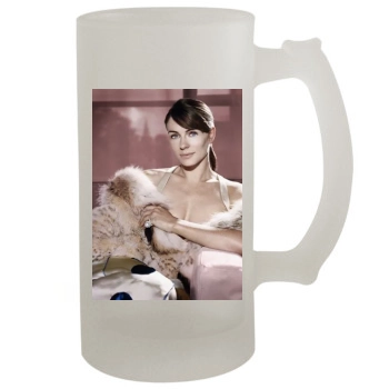 Elizabeth Hurley 16oz Frosted Beer Stein