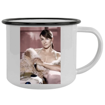 Elizabeth Hurley Camping Mug