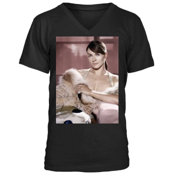 Elizabeth Hurley Men's V-Neck T-Shirt