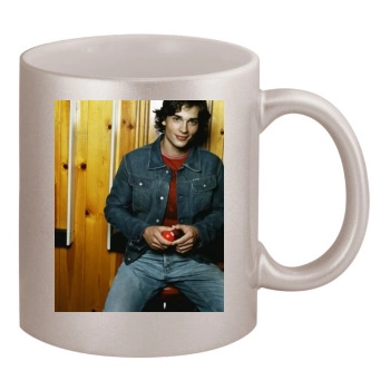 Tom Welling 11oz Metallic Silver Mug