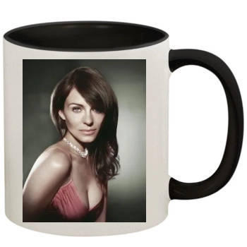 Elizabeth Hurley 11oz Colored Inner & Handle Mug