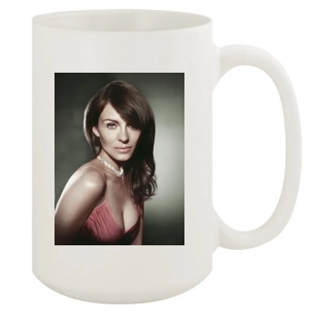 Elizabeth Hurley 15oz White Mug