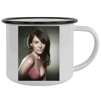 Elizabeth Hurley Camping Mug